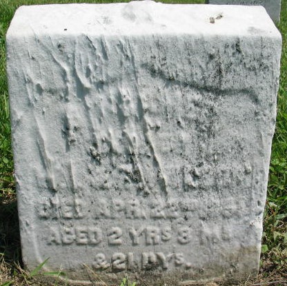 Annie Wilson tombstone